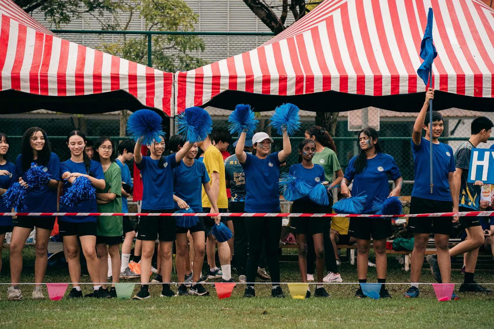 Secondary sports day
