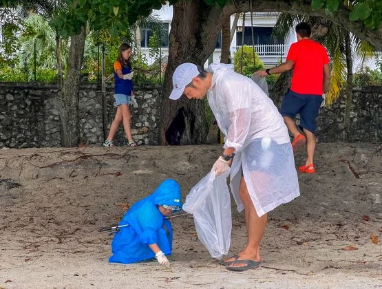 Beach clean