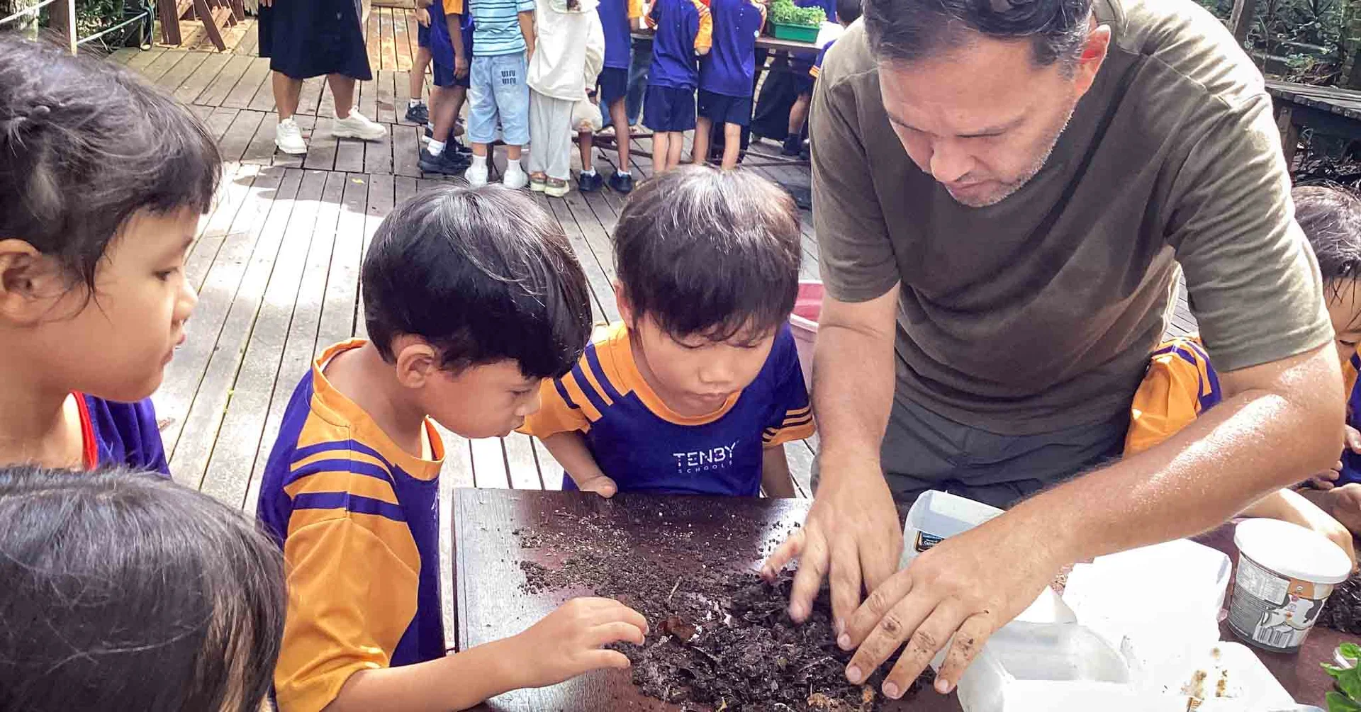 Milepost 1 Students Explore the Wonders of the Rainforest at Tropical Spice Garden