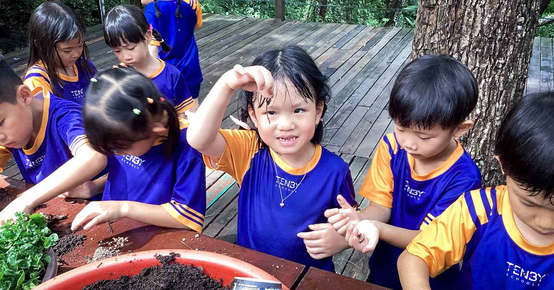 Milepost 1 Students Explore the Wonders of the Rainforest at Tropical Spice Garden