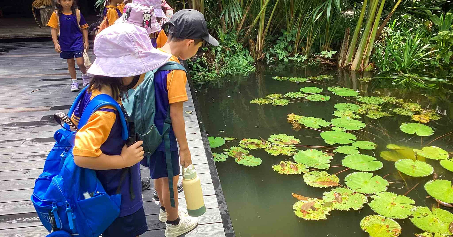 Milepost 1 Students Explore the Wonders of the Rainforest at Tropical Spice Garden
