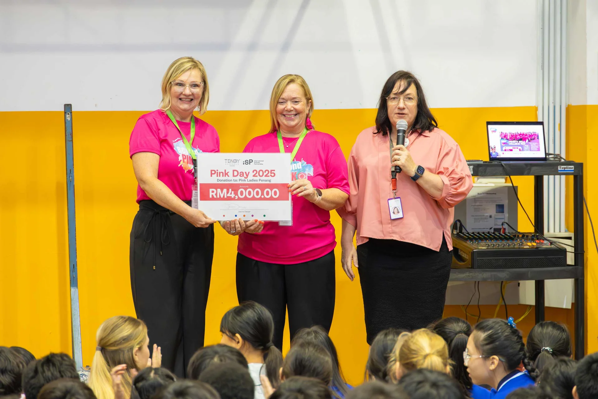 Pink Day Fundraiser Raises RM 4,000 for Penang Pink Ladies