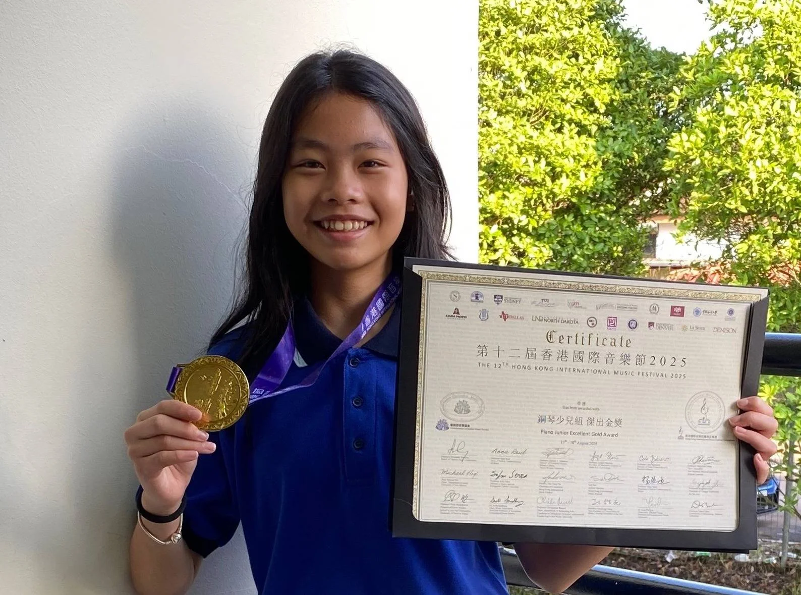 Tenby SEG Winners at Hong Kong International Music Festival 2025