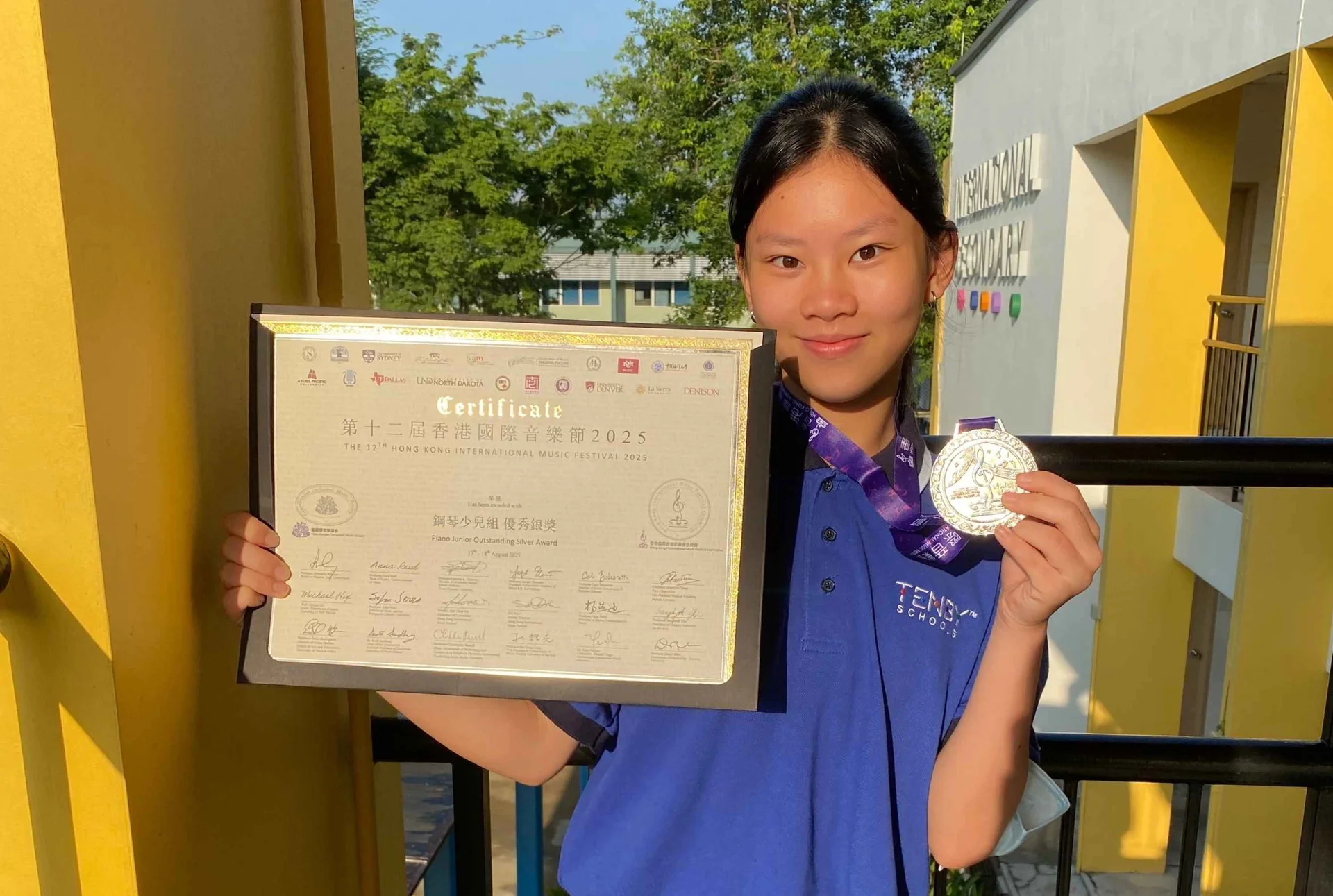 Tenby SEG Winners at Hong Kong International Music Festival 2025