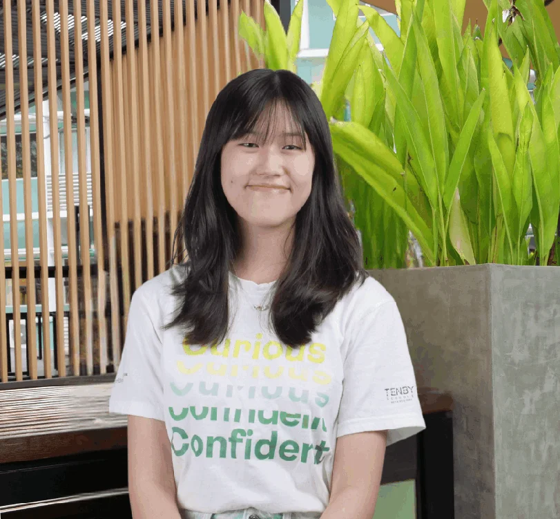 Xin, Tenby School student