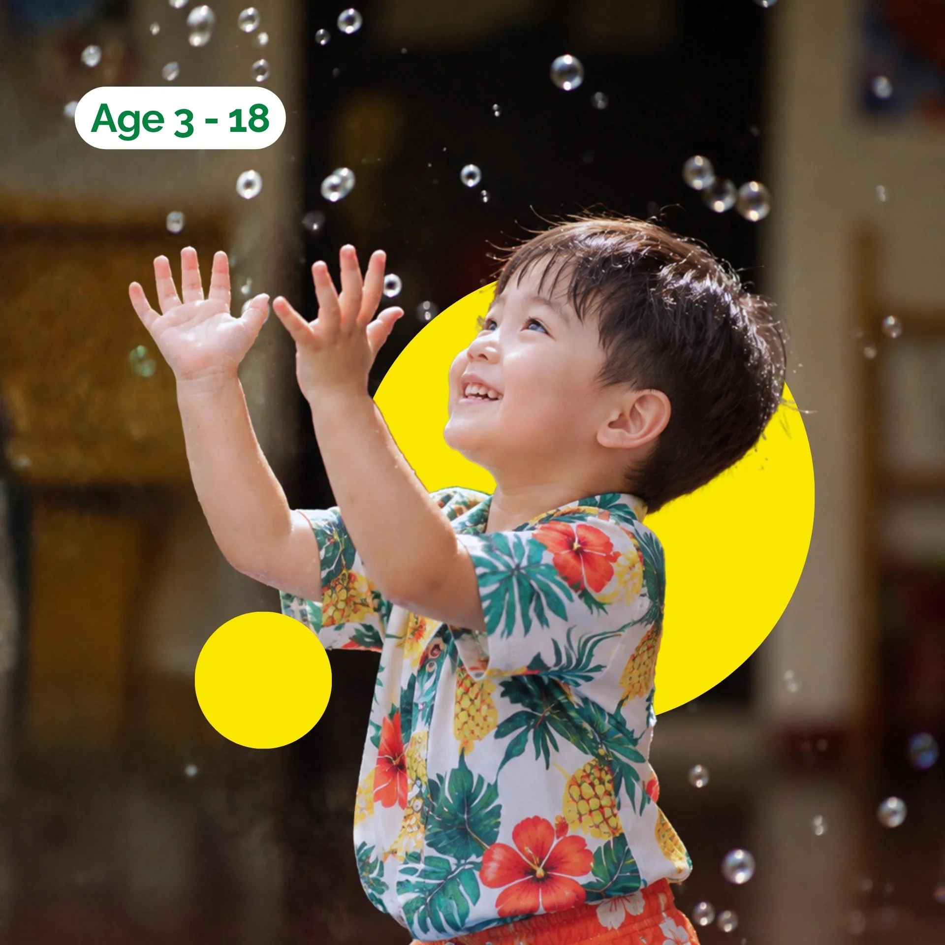 Tropical Splash Grand Bazaar | Age 3 - 18