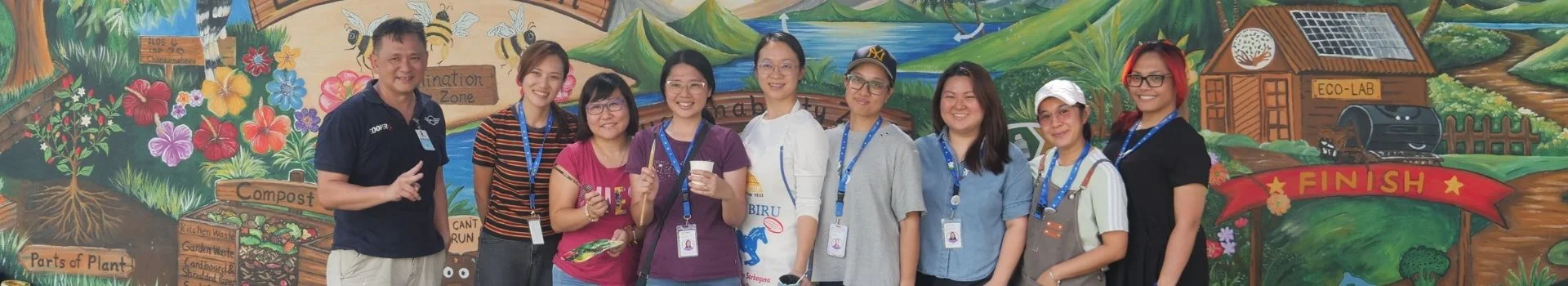 More Than Just a Wall: Students Create an Eco Changemakers Community Mural