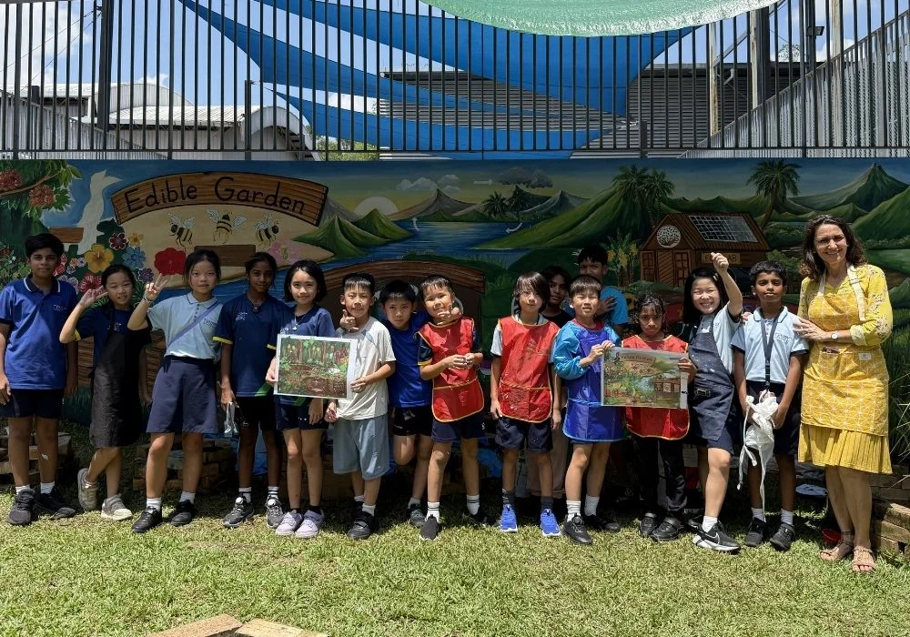 More Than Just a Wall: Students Create an Eco Changemakers Community Mural