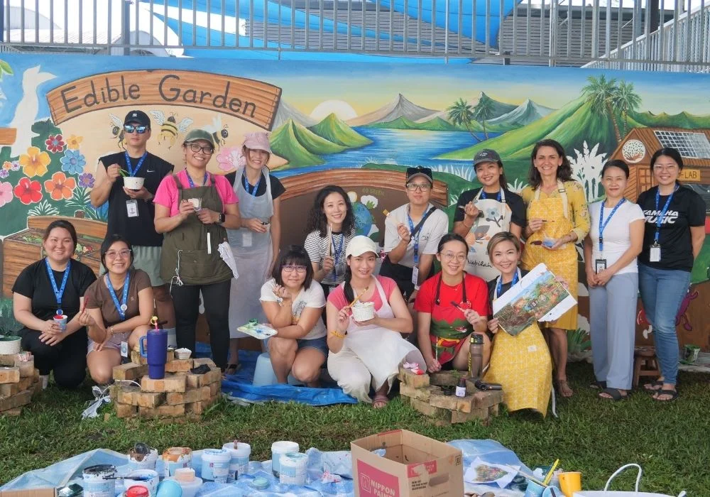 More Than Just a Wall: Students Create an Eco Changemakers Community Mural
