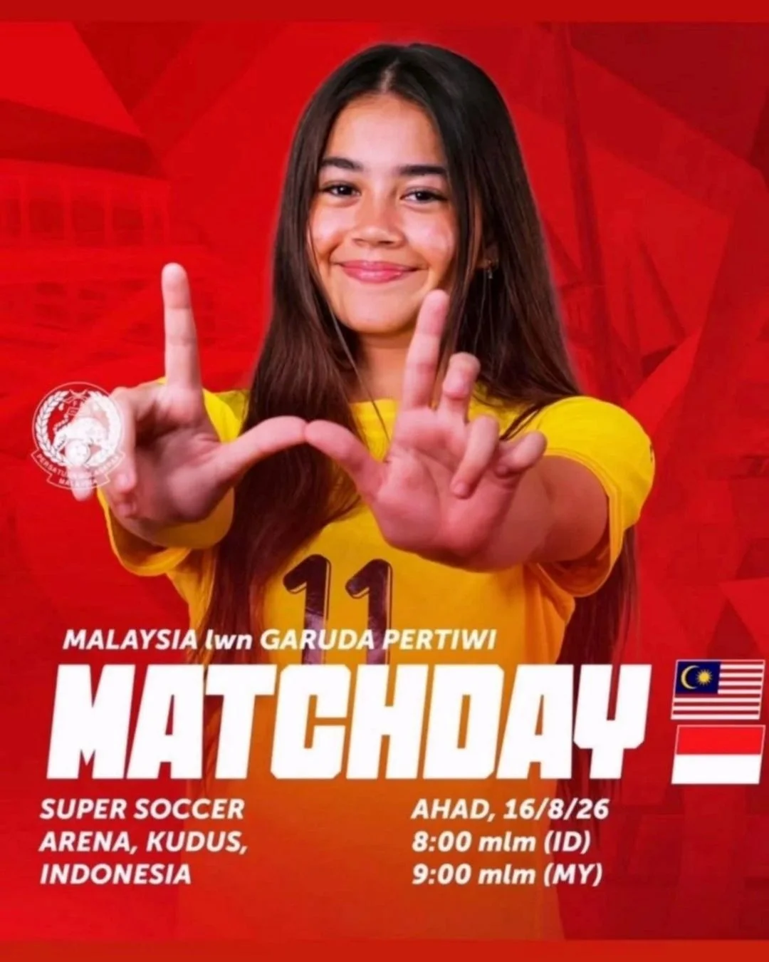 At Just 14, Isabella Joins Malaysia’s National Team