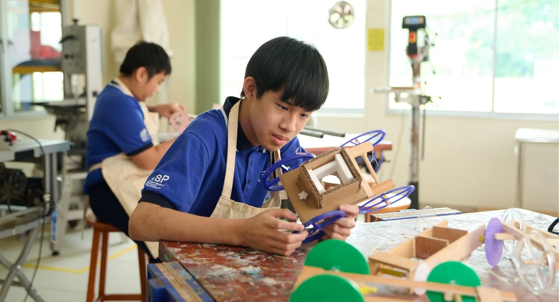 Design and Technology Labs - Our DT Labs are quipped with tools and resources for students to bring their design and engineering projects to life.