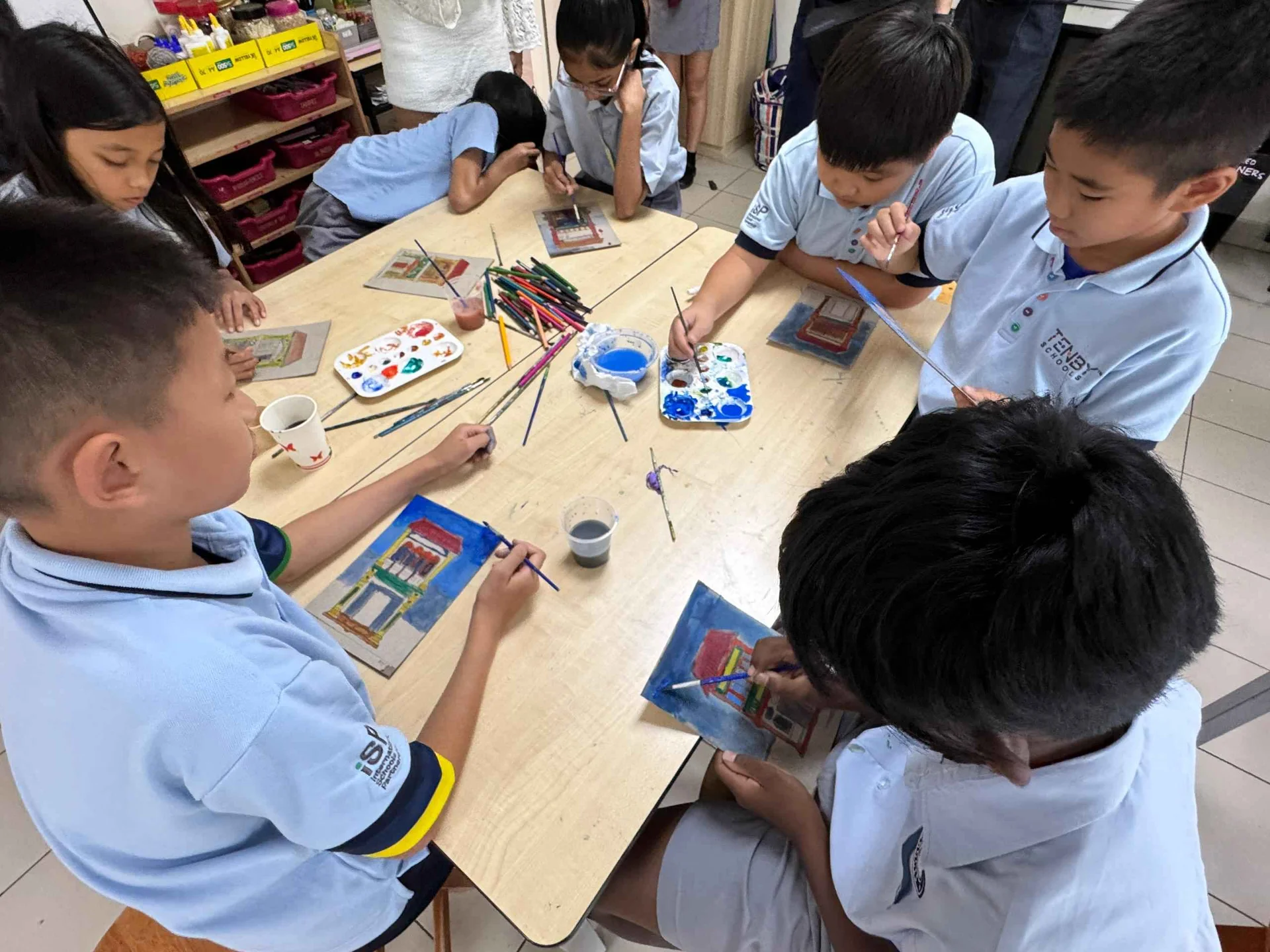 Exploring Stories Through Art – Year 5 Pays Tribute to Victor Chin