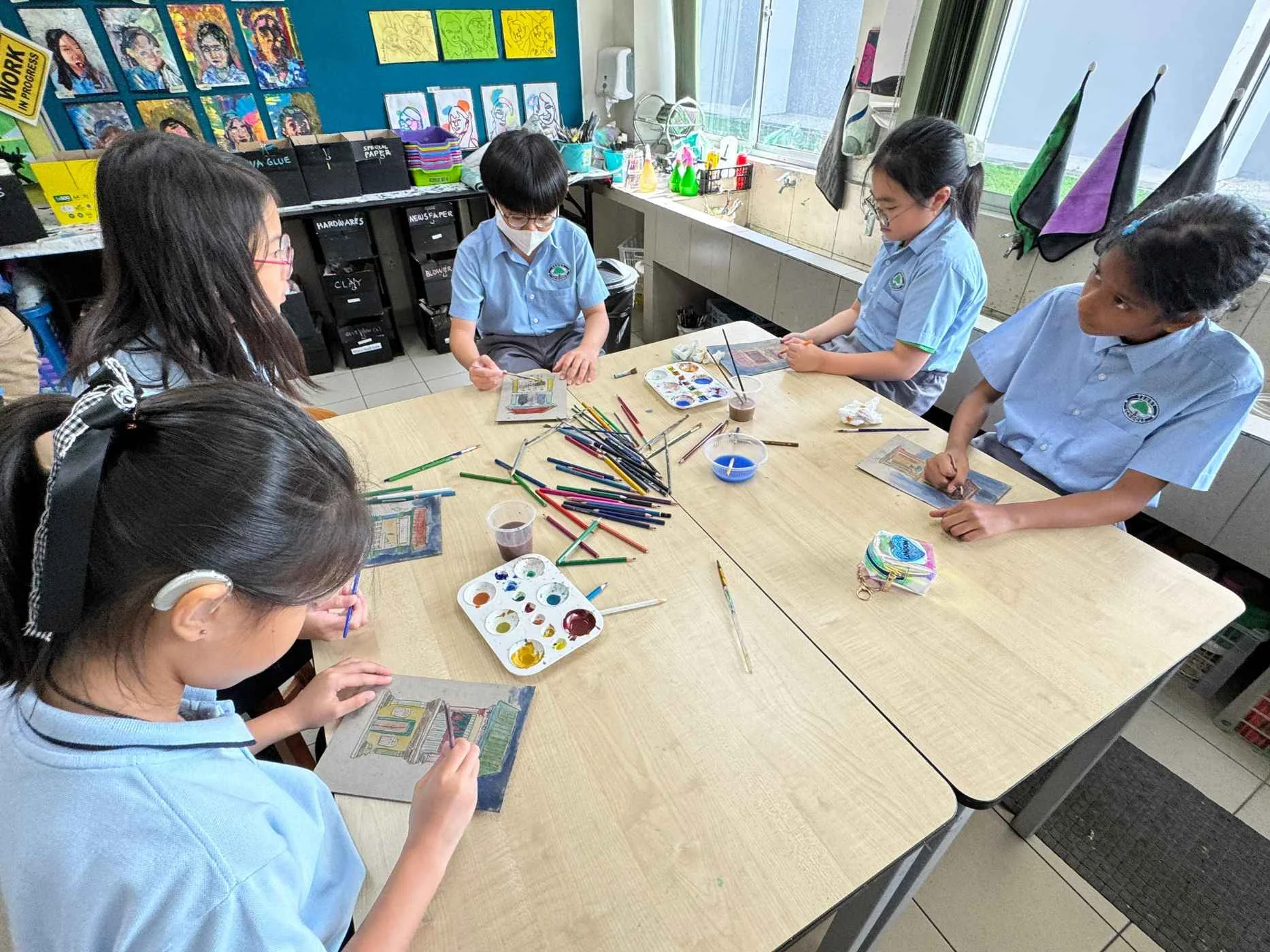 Exploring Stories Through Art – Year 5 Pays Tribute to Victor Chin