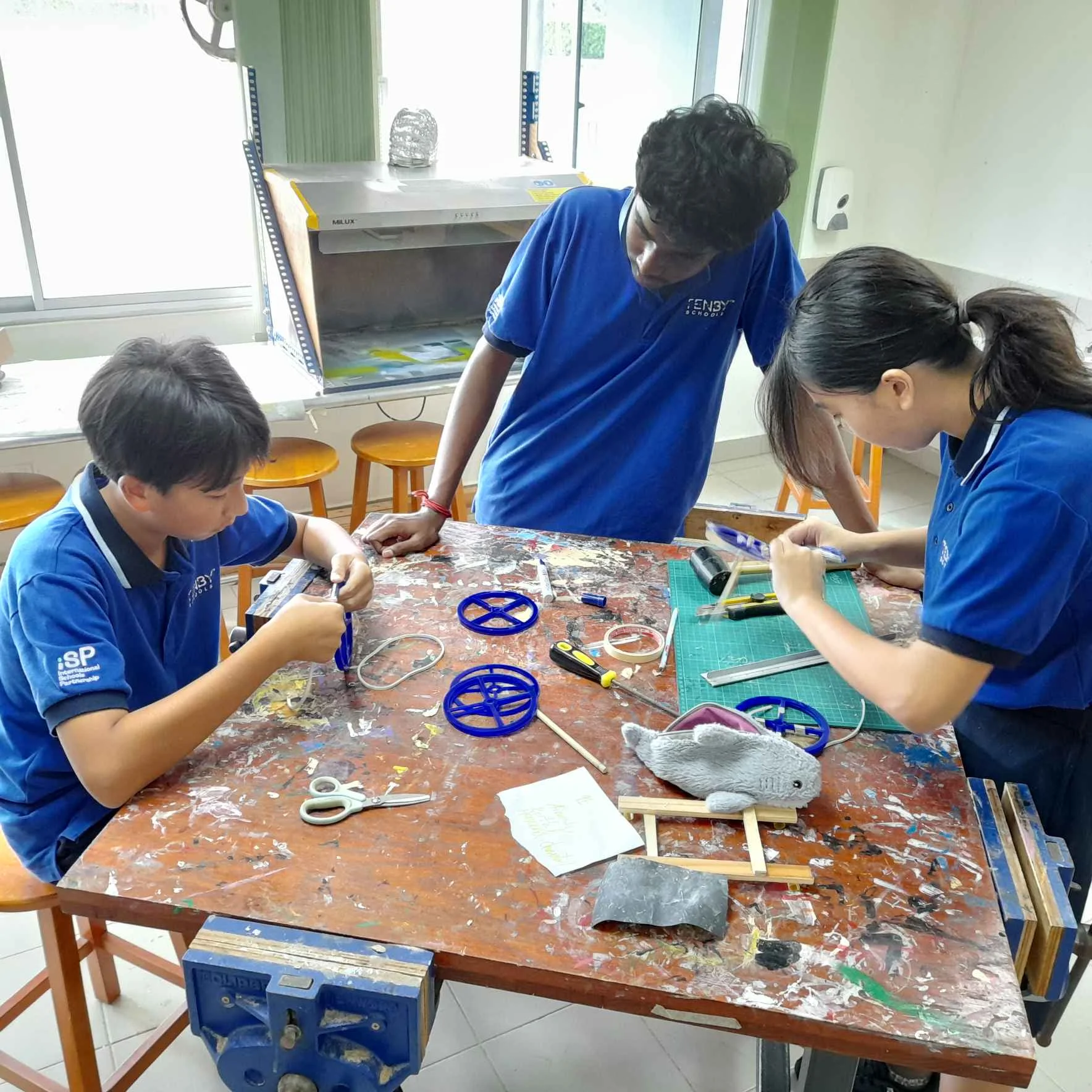 Year 9 Students Combine Science, Engineering, and Creativity in Egg Buggy Challenge